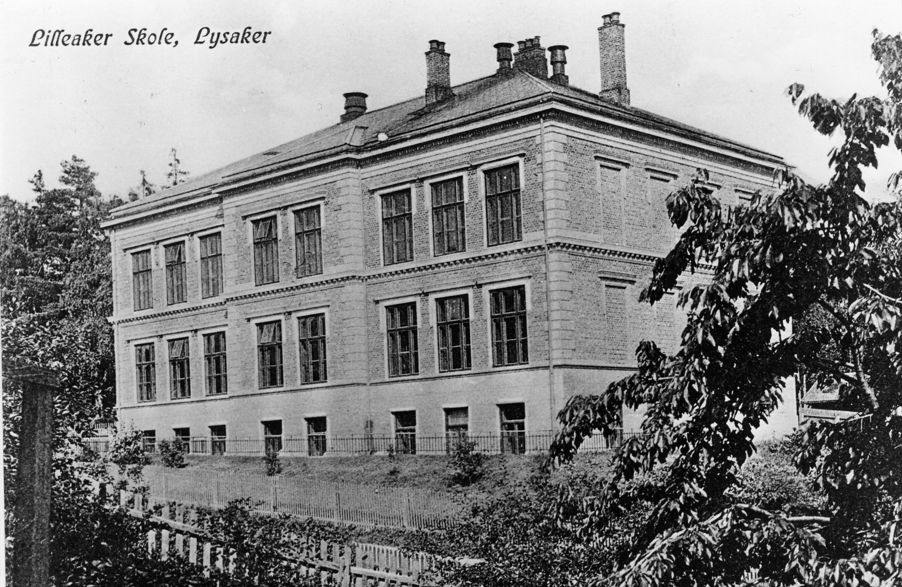 Lilleaker skole 1900 Lilleaker skole 1900
