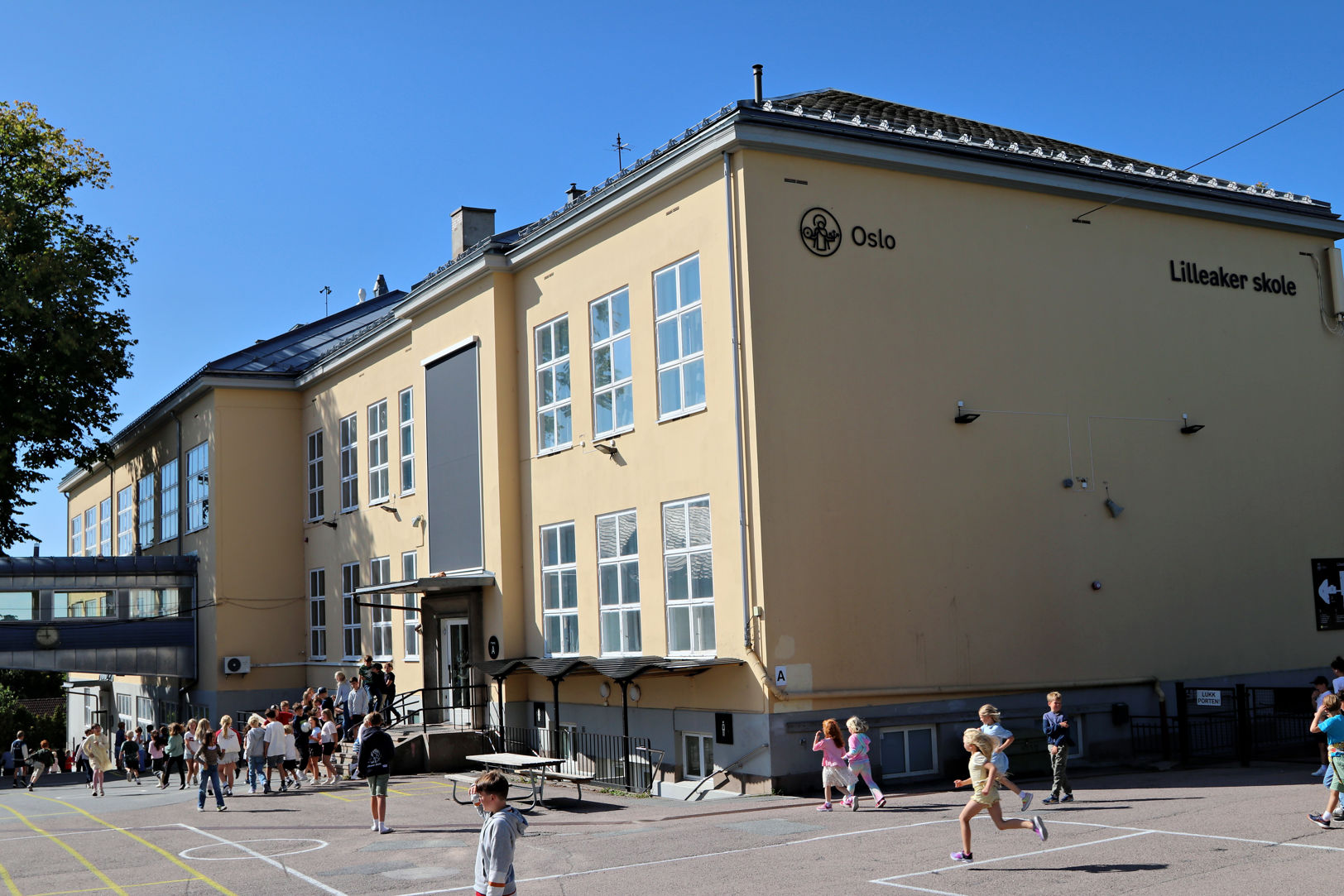 Foto: Norsk Skolefoto Lilleaker skole august 2016