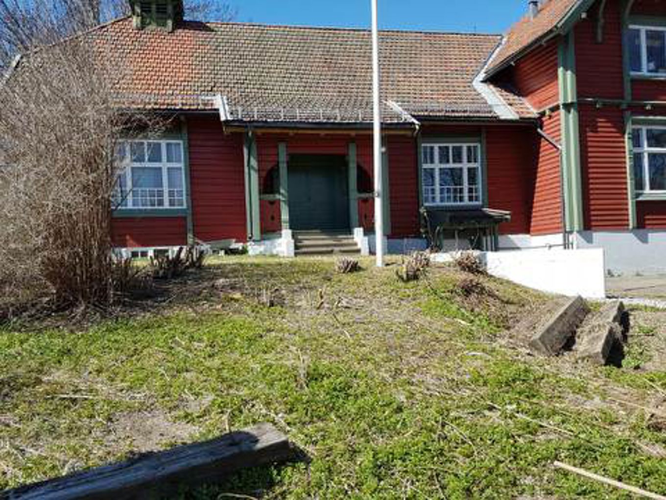 Foto: Siri Østraat Snart blir det skolehage på Folkets hus